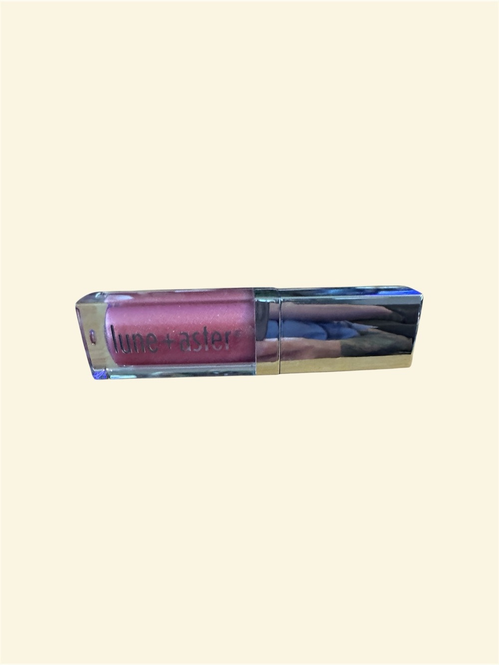 NEW Lune+Aster Vitamin C + E Lip Gloss Visionary Pink Shimmer Gloss